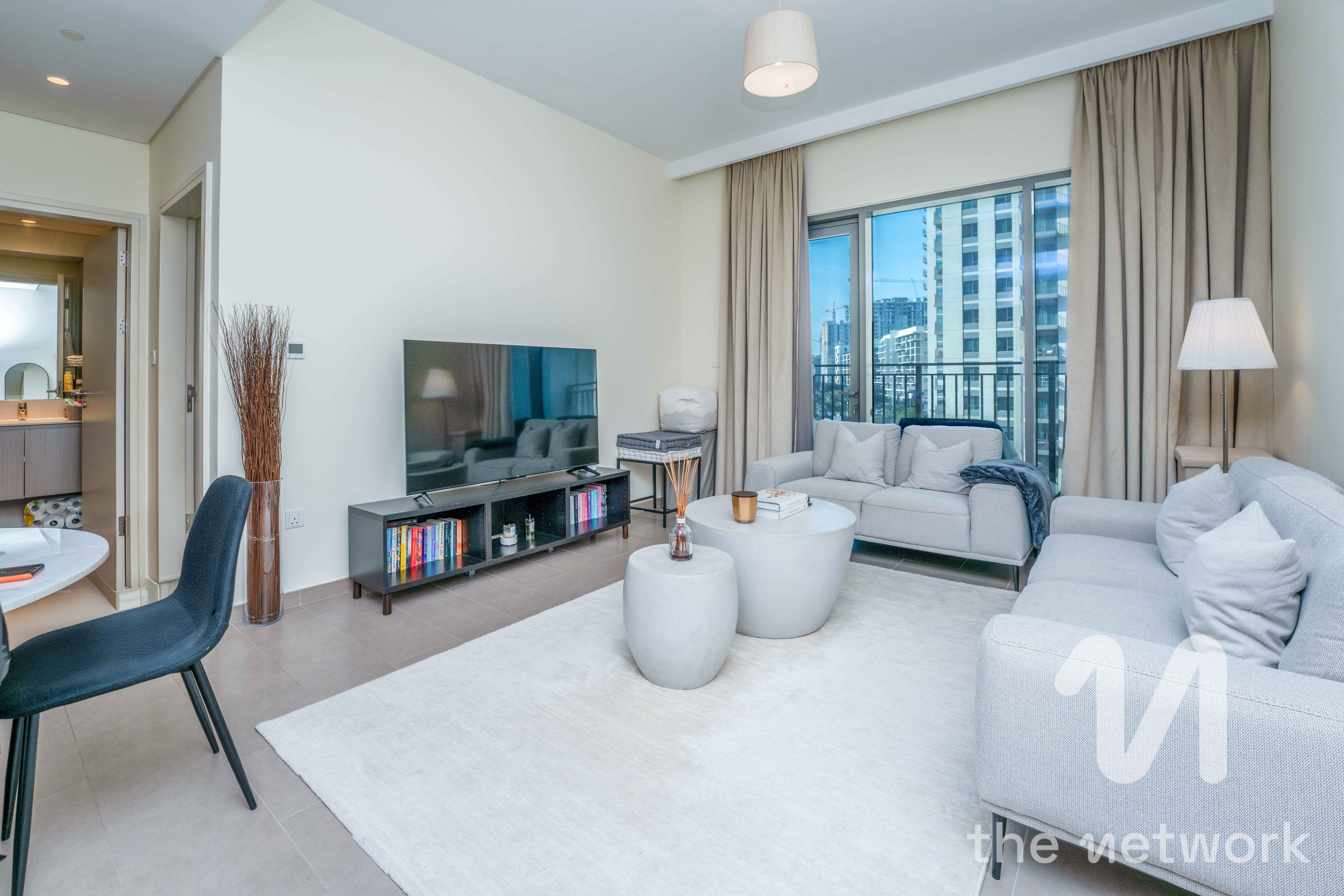 Modern 1BR | Low Floor | Unfurnished