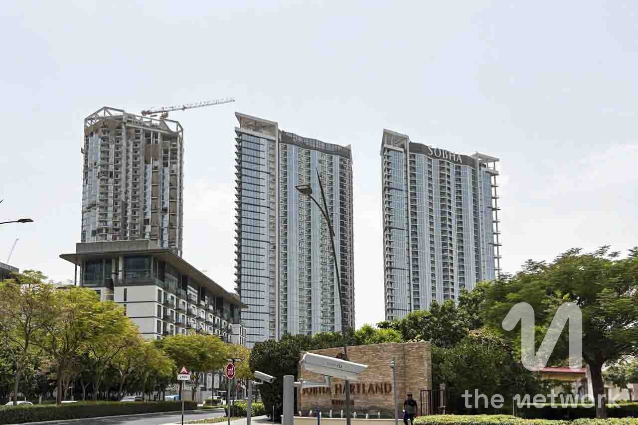 2BR + Maids + Study  | 1,502 sqft| Downtown View
