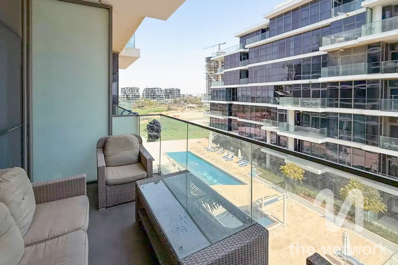Furnished 1BR | Prime Location | Pool View